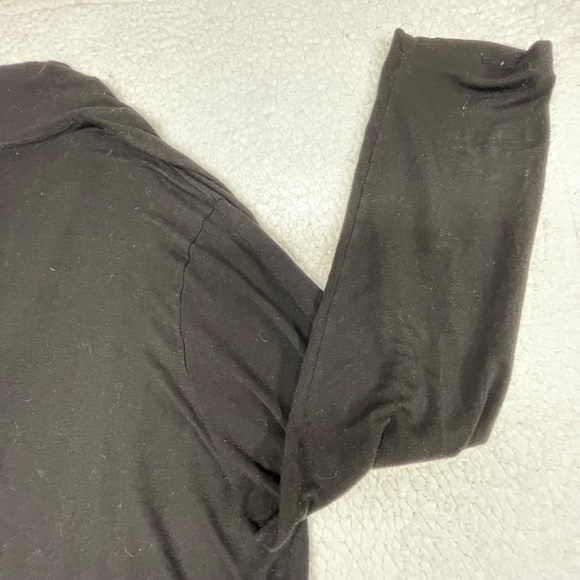 Women’s  Black XL Gillian Grey Long Sleeve Top - Picture 7 of 12